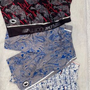 Boys Flow Society LAX shorts bundle